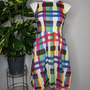 💥BNWOT Ruby Belle rainbow stripe dress 2